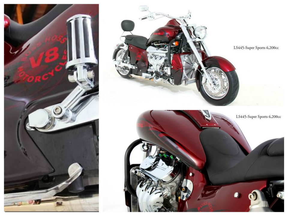 これがモンスターだ アメ車のv8エンジンを積んだバイク Boss Hoss Motobe 代にバイク のライフスタイルを提案するwebマガジン モトビー