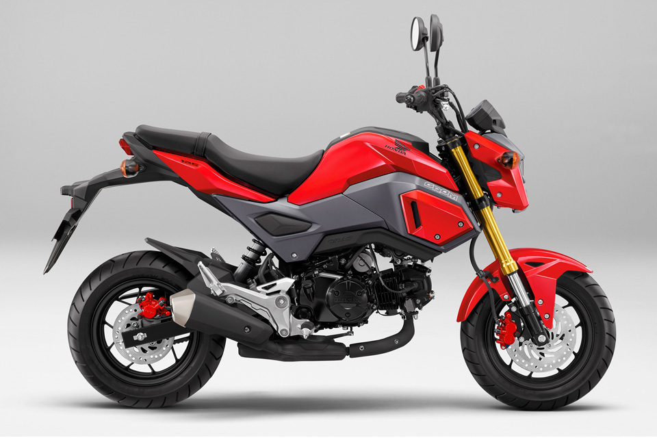 親しみやすい125cc Honda Grom が新しくなって発売 Motobe 代にバイクのライフスタイルを提案するwebマガジン モトビー