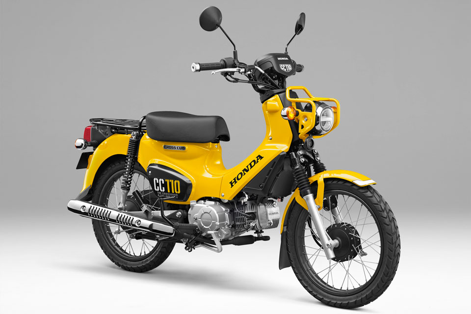 冒険仕様原付 Honda クロスカブ110が生まれ変わり 原付き50ccクラスも登場 Motobe 代にバイク のライフスタイルを提案するwebマガジン モトビー