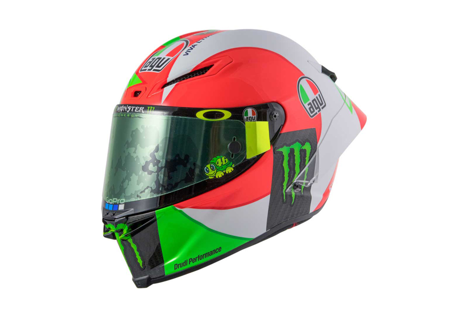 ヘルメット】AGVがバレンティーノ・ロッシ選手の限定ヘルメットを発表