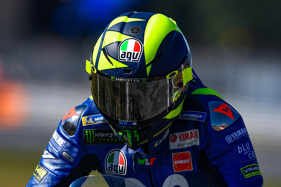 ロッシ ヘルメット moto GP イタリア製-