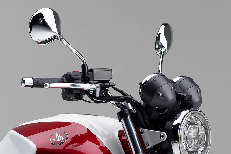 2021最新のスタイル HANSWD 8mm 10mmオートバイミラー CNCアルミニウムが付いている一般的なオートバイバックミラー側面図ミラー レッド awexomelabs.com